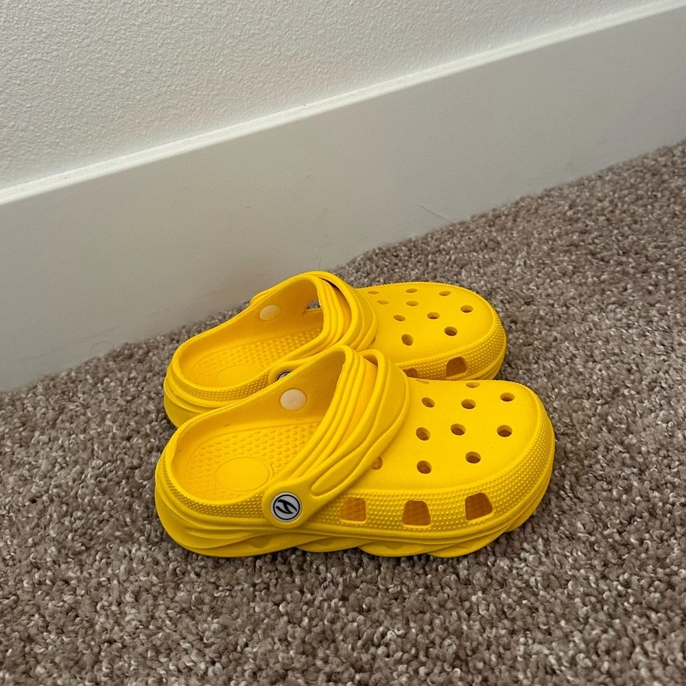 Waterproof Yellow Clogs